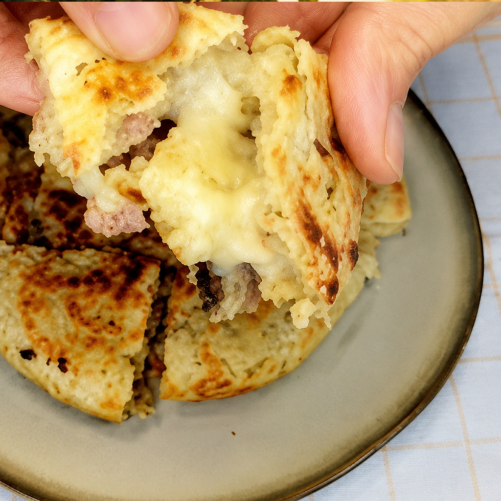 Bacon and cheese bread pan de bacon y queso
