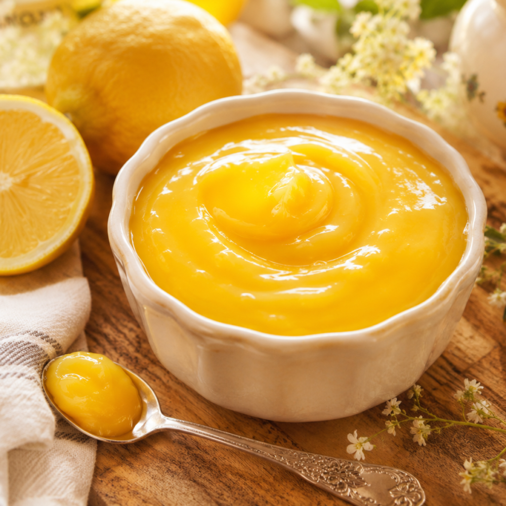 crema de limón lemon cream