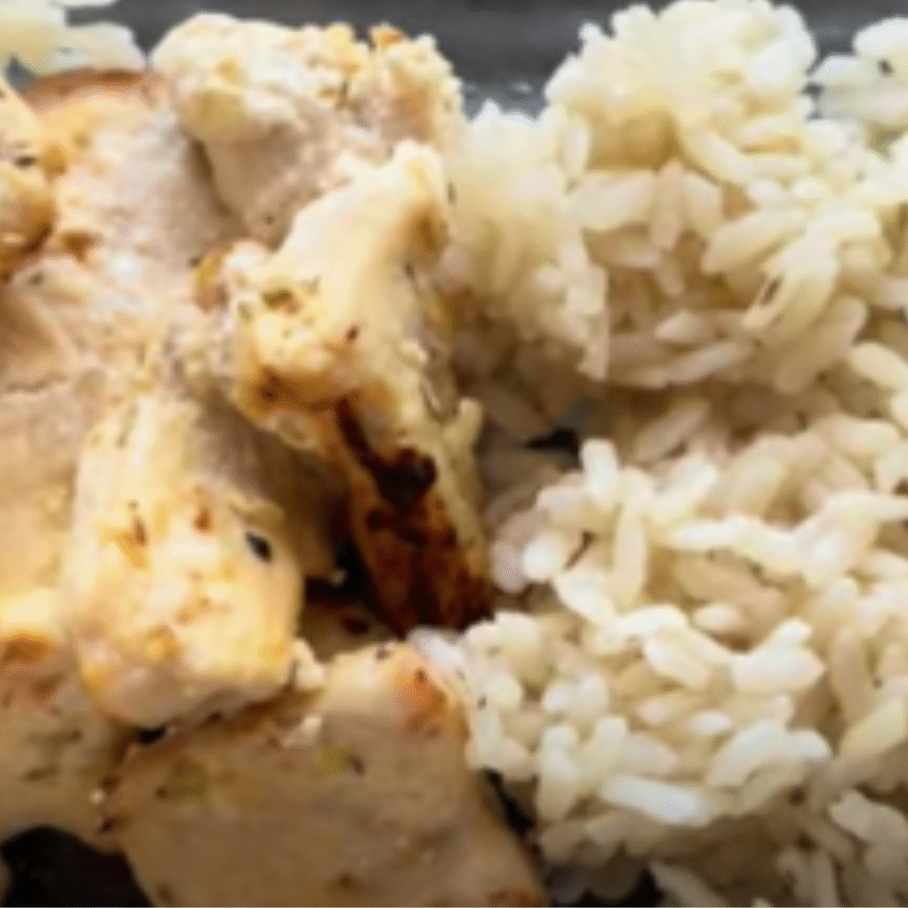 pollo yogur