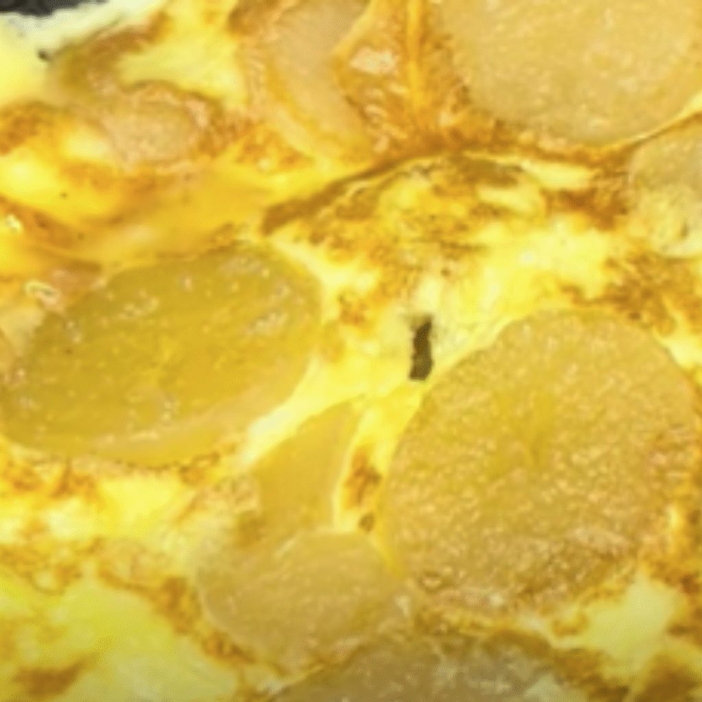 detalle de tortilla de patatas
