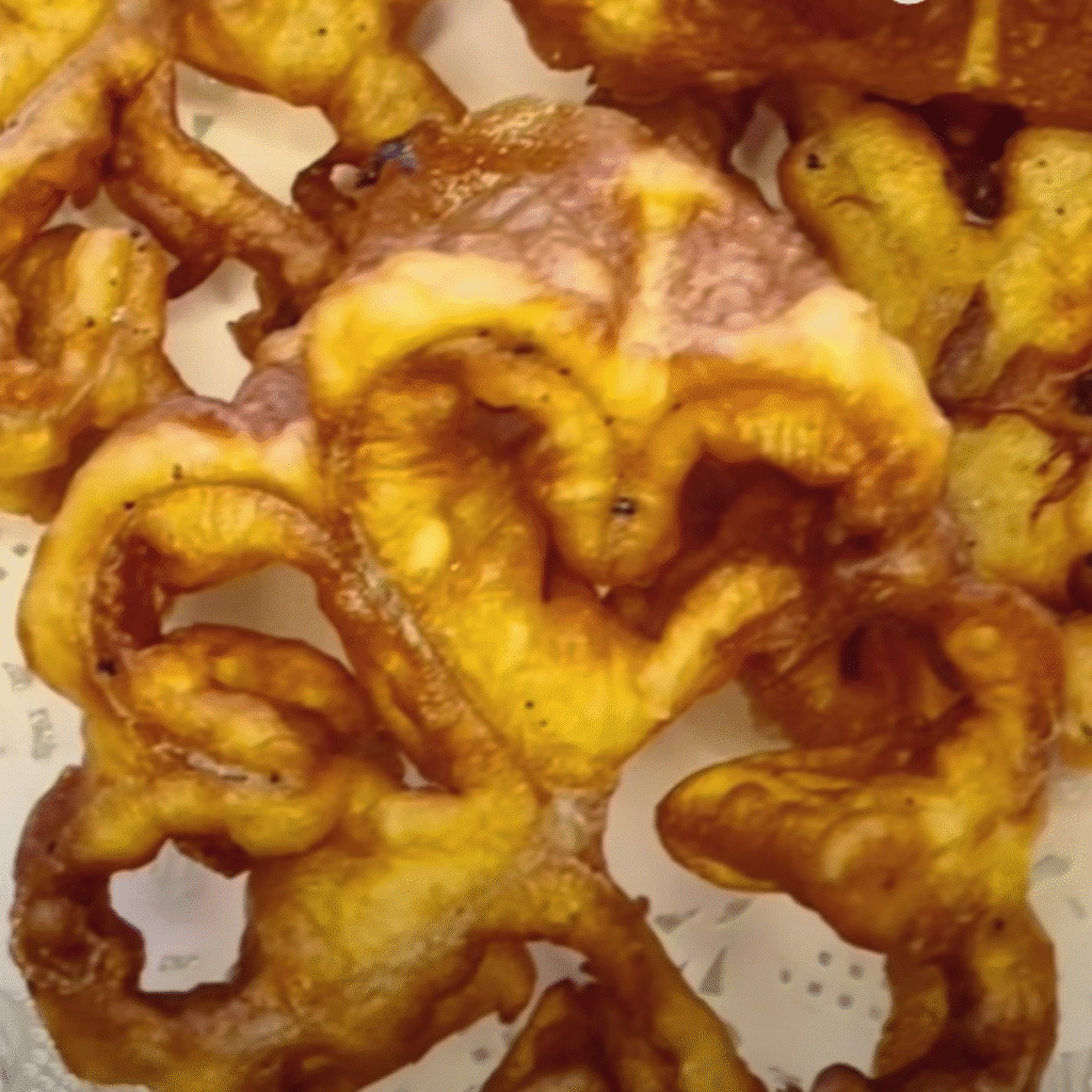 flores fritas