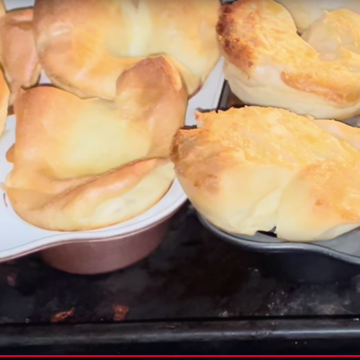 El pan popover más irresistible del mundo: ligero, crujiente y tan fácil que te enamorará.
