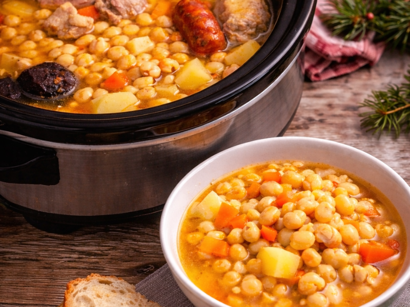 cocido olla lenta