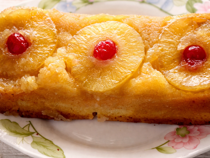 tarta de piña