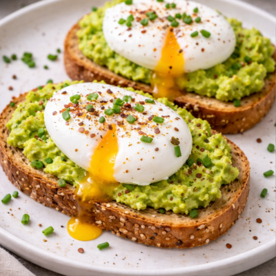 tostada aguacate