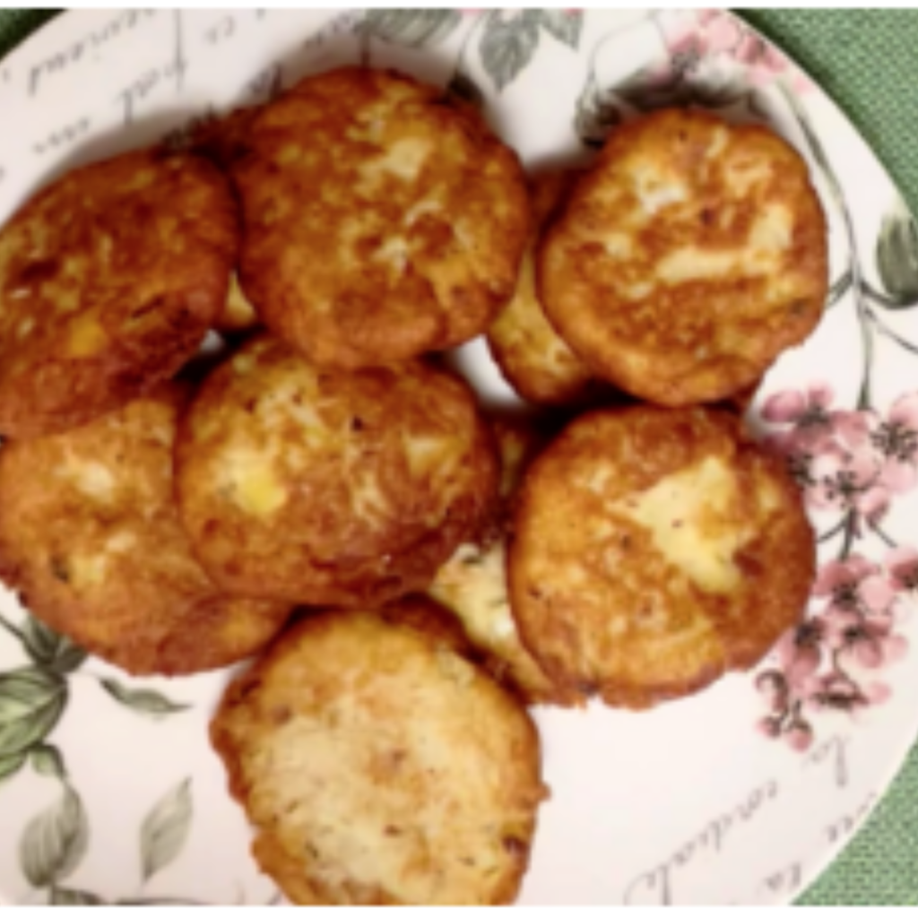 tortitas de patata y atun receta