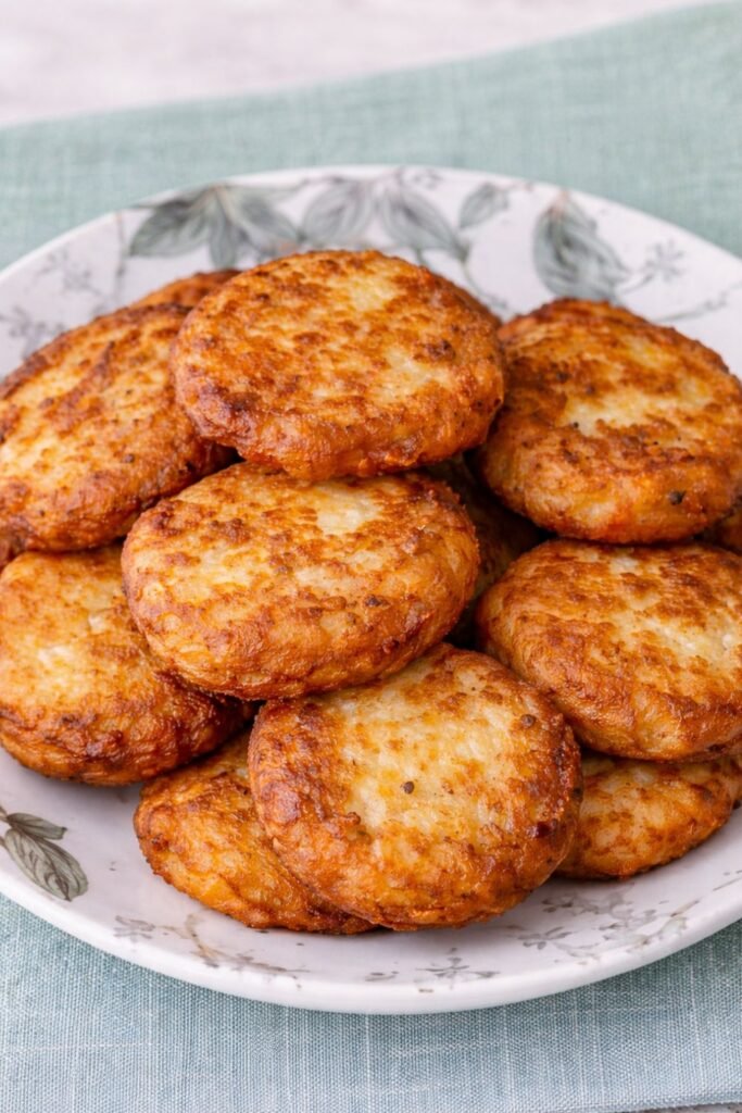 Tortitas de patata y atún