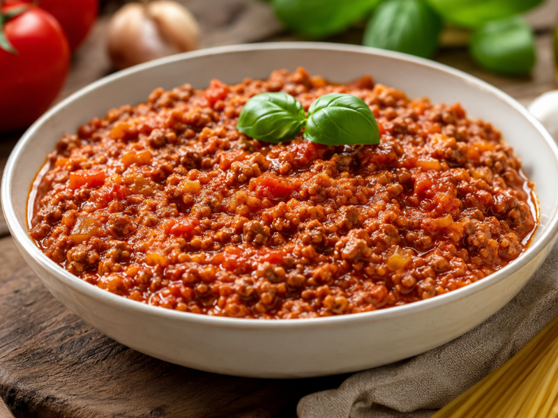 salsa boloñesa en mambo cecotec bolognese sauce