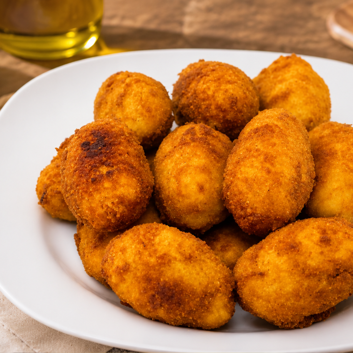 croquetas de jamón york y queso