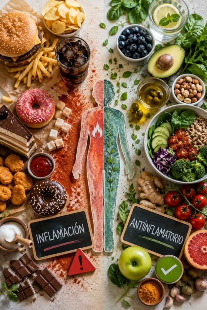ombatir la inflamacion