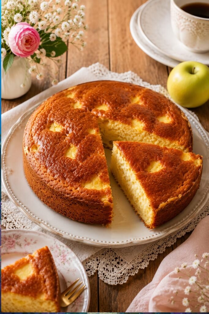 bizcocho de manzana
