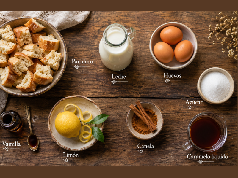 Creamy Stale Bread Pudding in