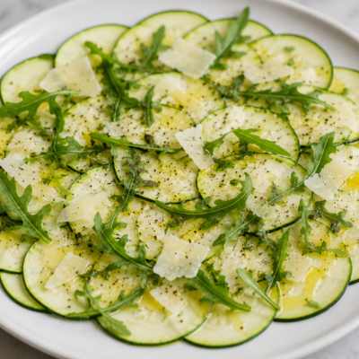 carpaccio calabacin