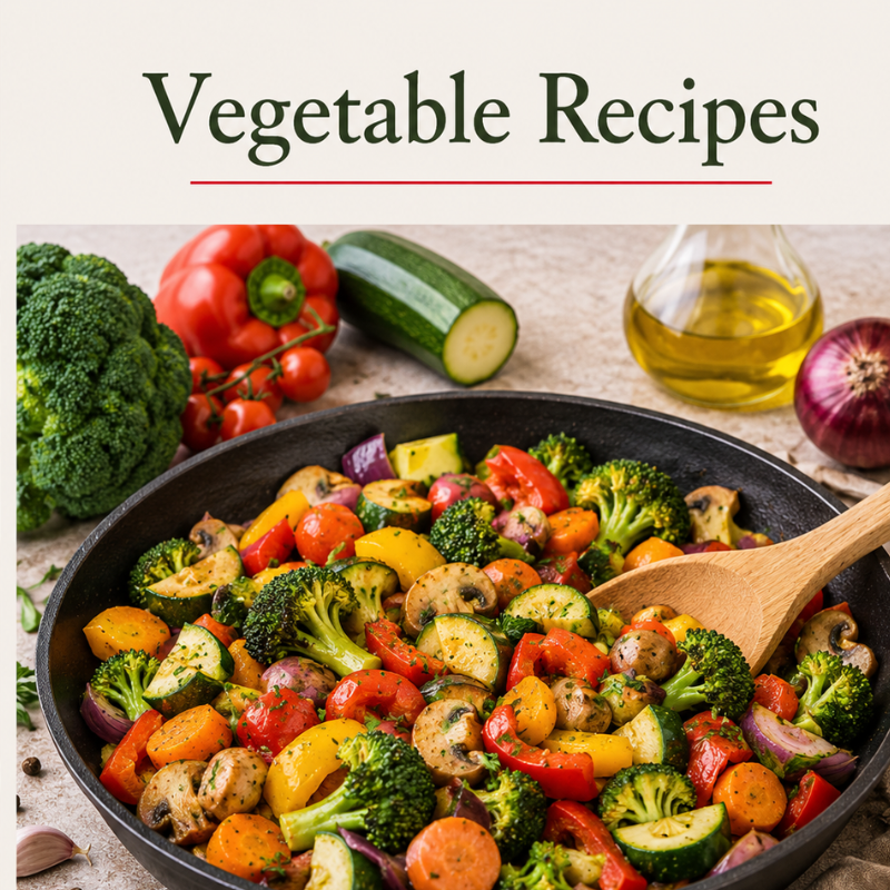 recetas caseras vegetables