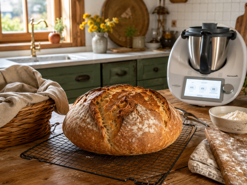 rustic bread pan de pueblo