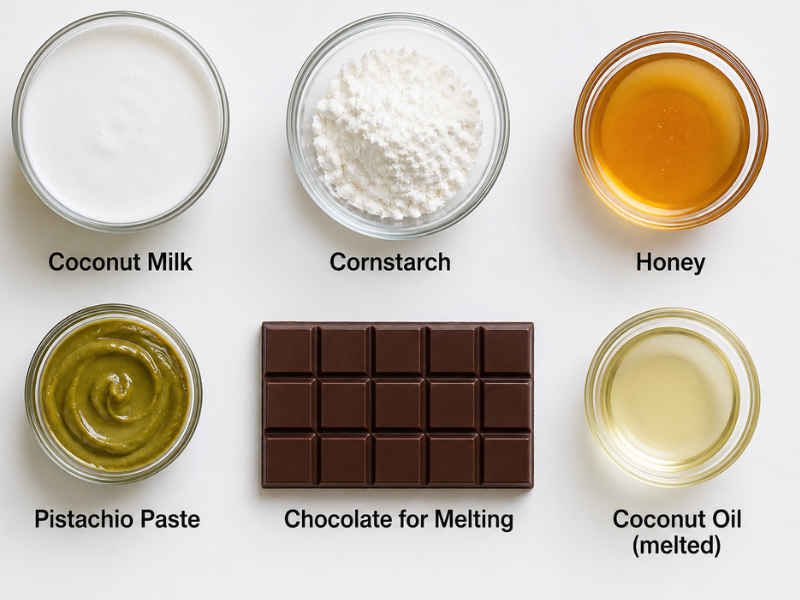 ingredients pistachio ice cream