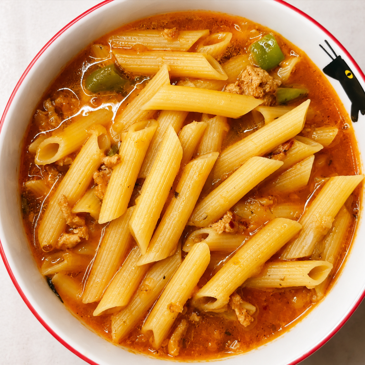 Wonderful Homemade Pasta stew