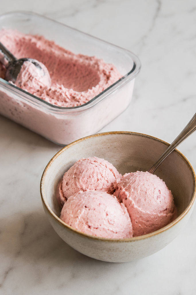 strawberry ice cream helado fresa mambo f