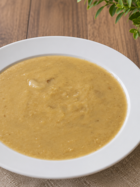 zucchini cream crema de calabacin. (6)