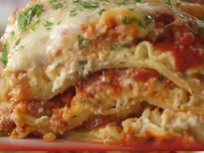 slow cooker lasagna lasana en ollla lenta9