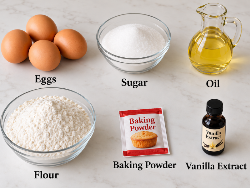 magdalenas ingredients