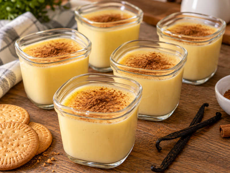 natillas caseras Spanish-Style Custard